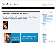 Tablet Screenshot of danabreu.com